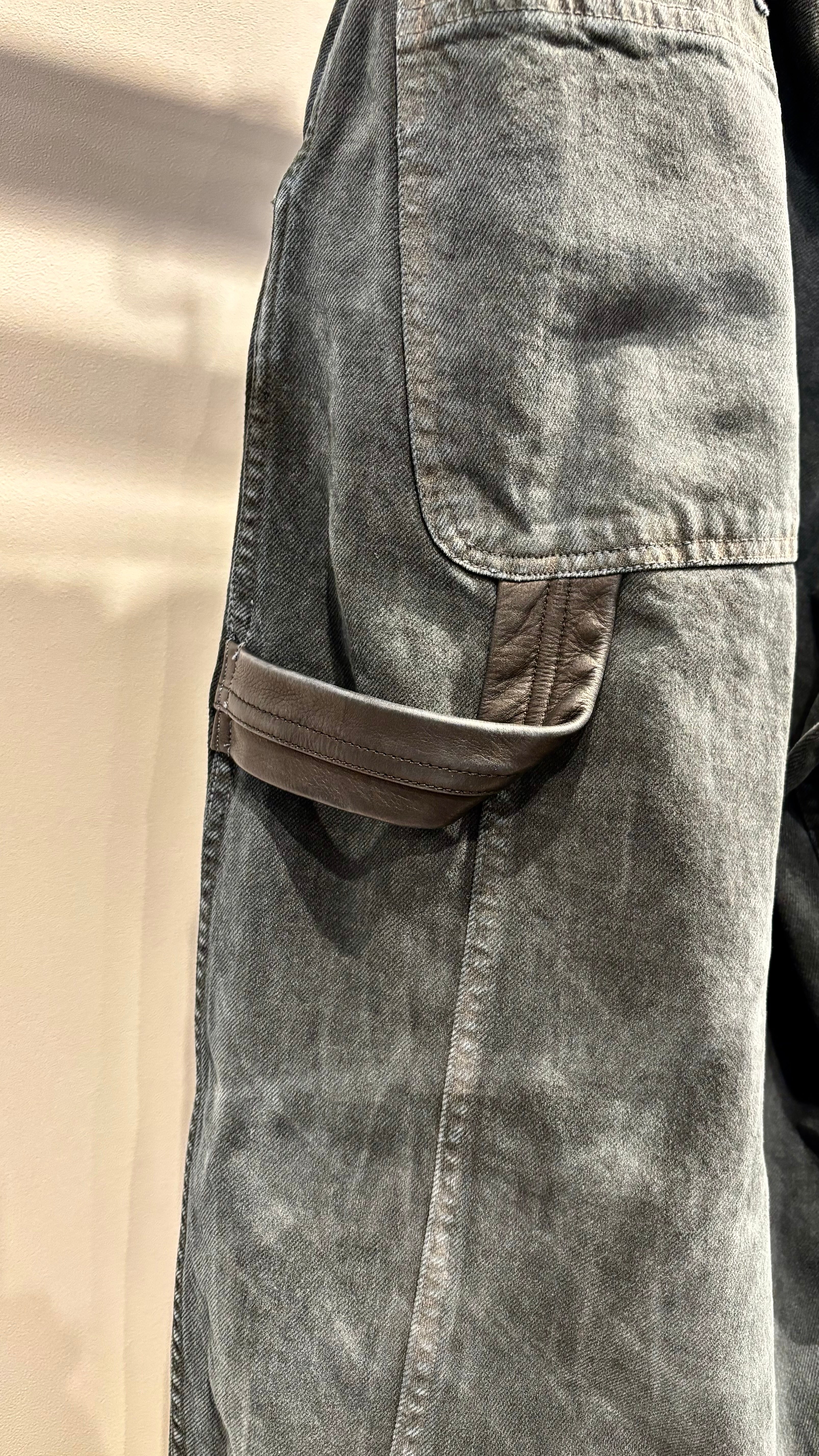 【VOO × PAST OF PROGRESS】LOOP D.P BALLOON DAMAGED / SUMI BLACK