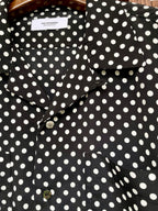 Mercury Mini Button【京都抜染】DOT 開襟 SHIRTS