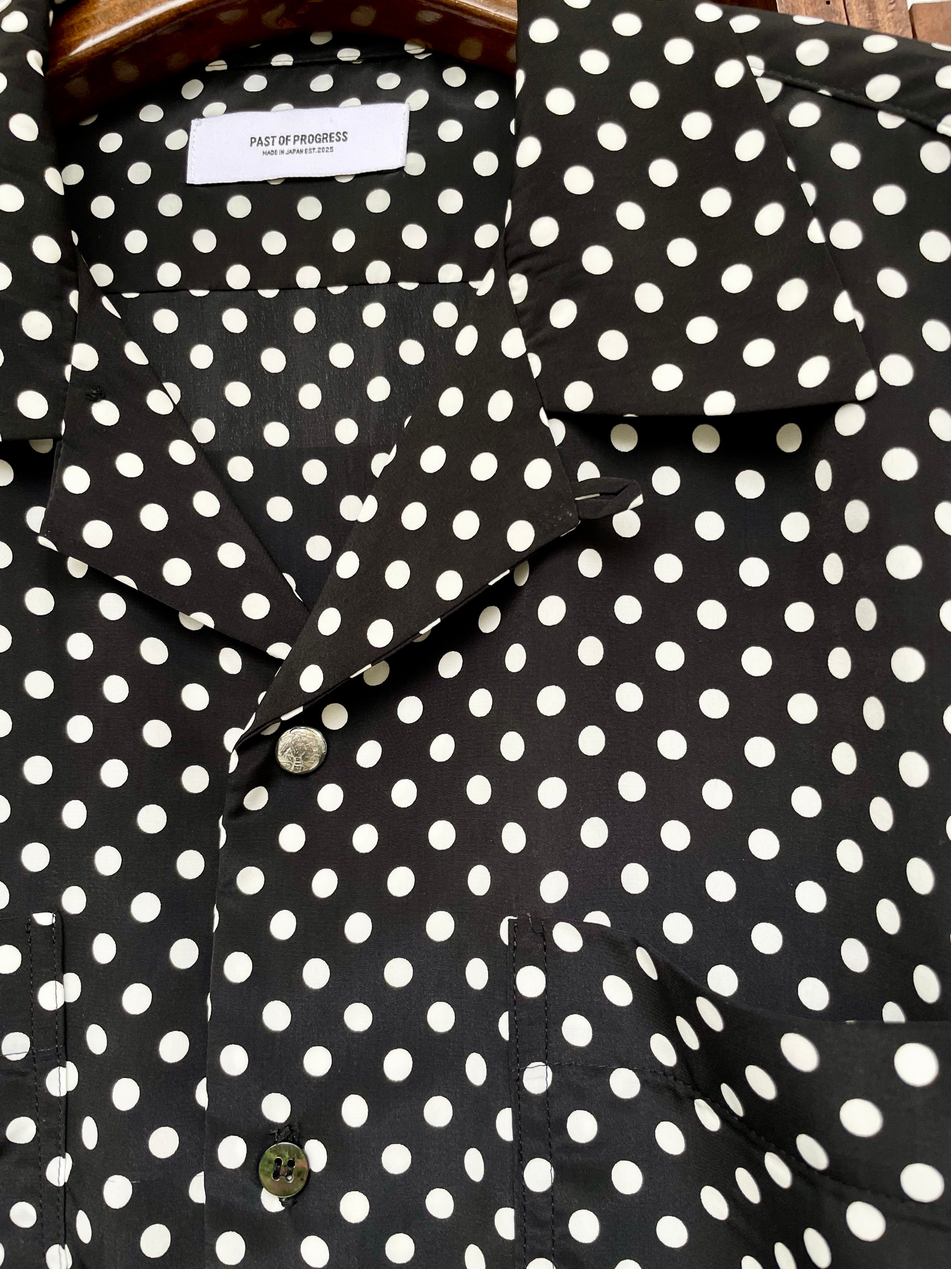 Mercury Mini Button【京都抜染】DOT 開襟 SHIRTS