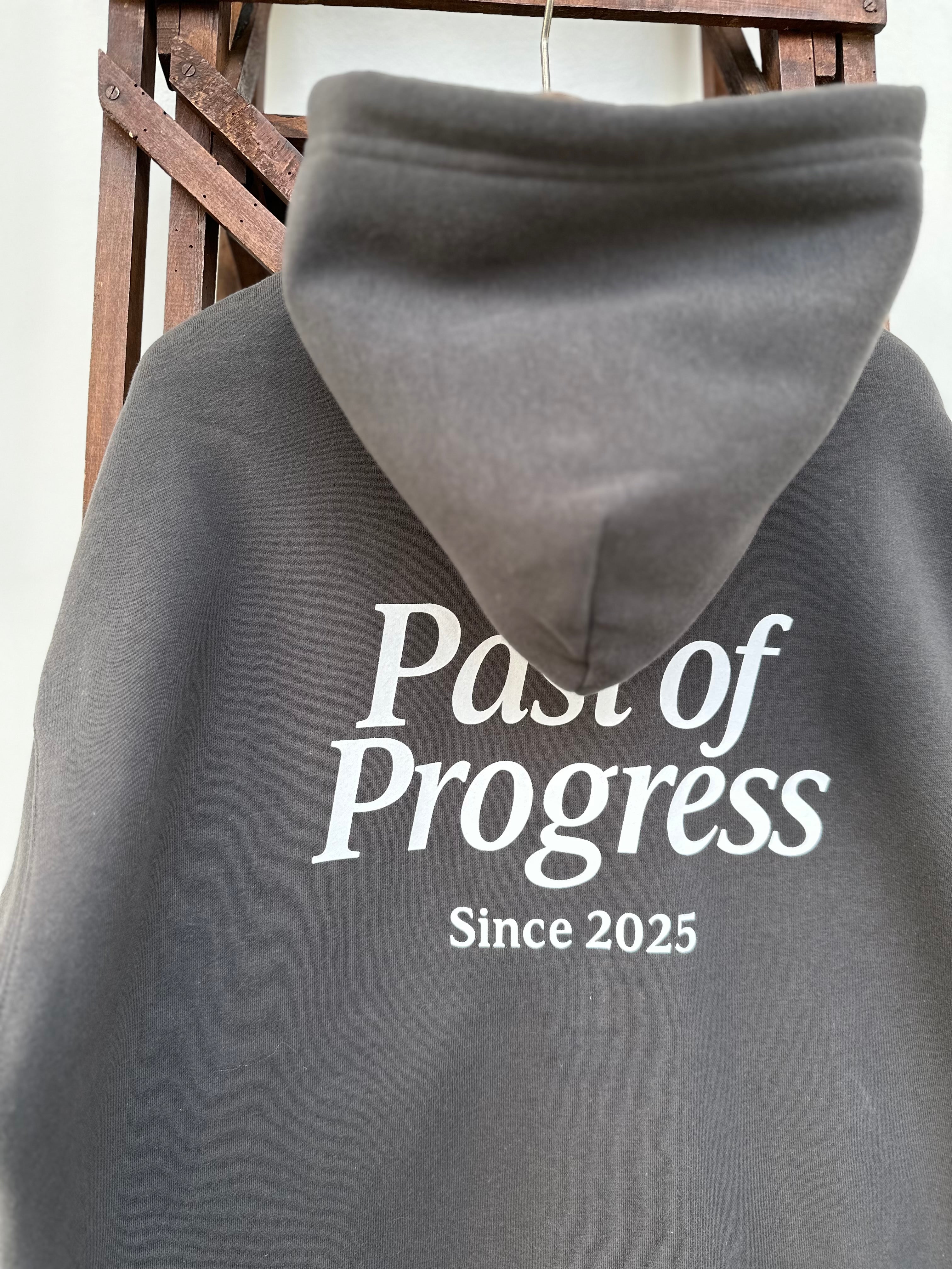 CLASSIC LOGO BOX TANTAKE HOODIE（VINTAGE BLACK）PAST-006