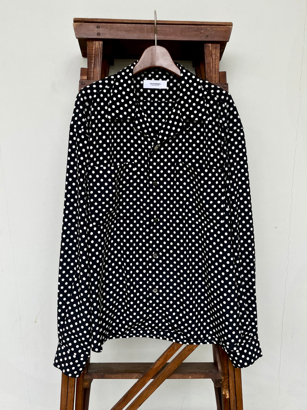 Mercury Mini Button【京都抜染】DOT 開襟 SHIRTS