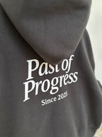CLASSIC LOGO BOX TANTAKE HOODIE（VINTAGE BLACK）PAST-006
