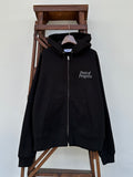 CLASSIC LOGO BOX TANTAKE HOODIE（BLACK - FRONT PRINT）PAST-006-α