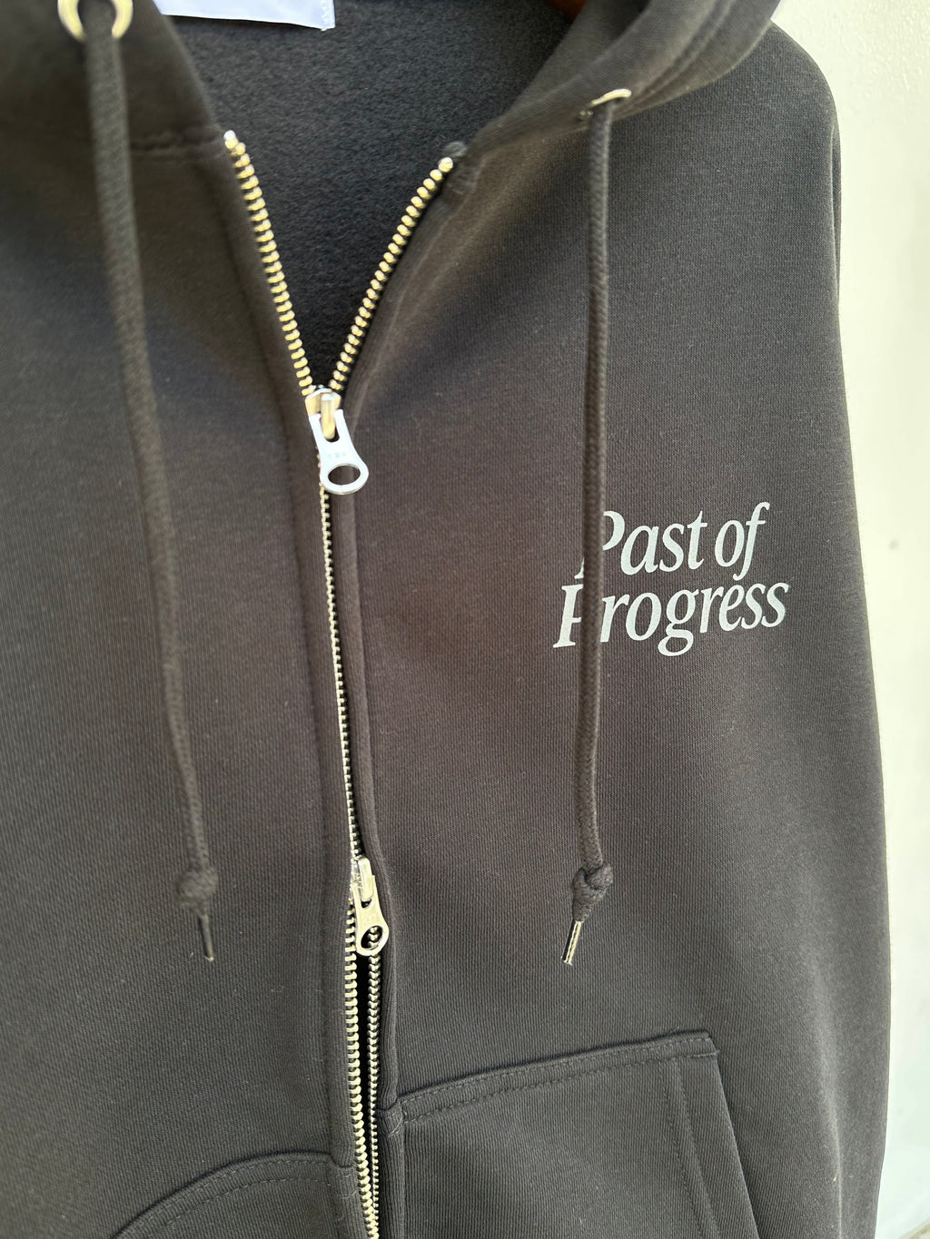 CLASSIC LOGO BOX TANTAKE HOODIE（BLACK）PAST-006