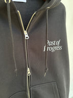 CLASSIC LOGO BOX TANTAKE HOODIE（BLACK - FRONT PRINT）PAST-006-α