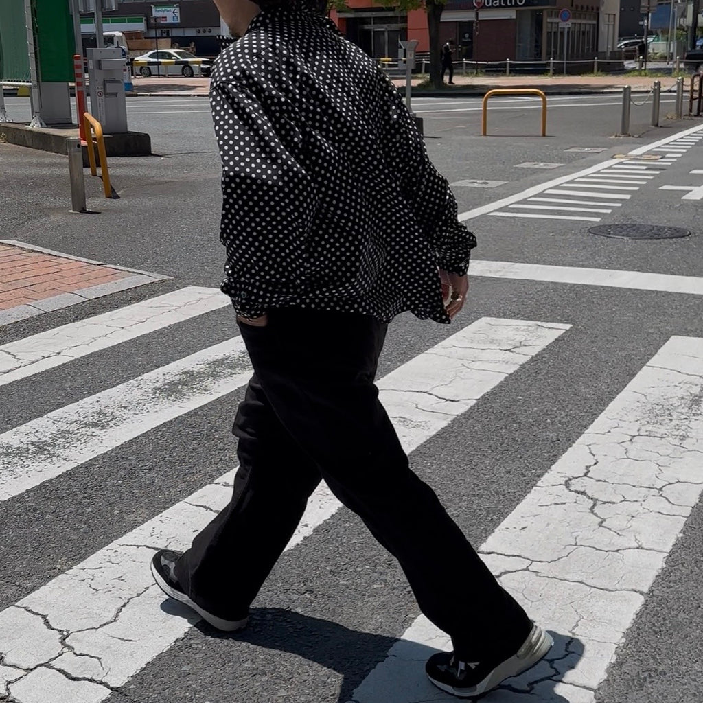 Mercury Mini Button【京都抜染】DOT 開襟 SHIRTS