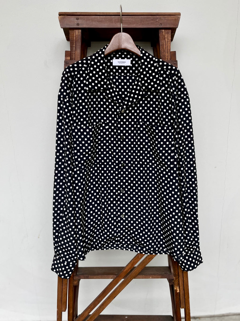 Mercury Mini Button【京都抜染】DOT 開襟 SHIRTS