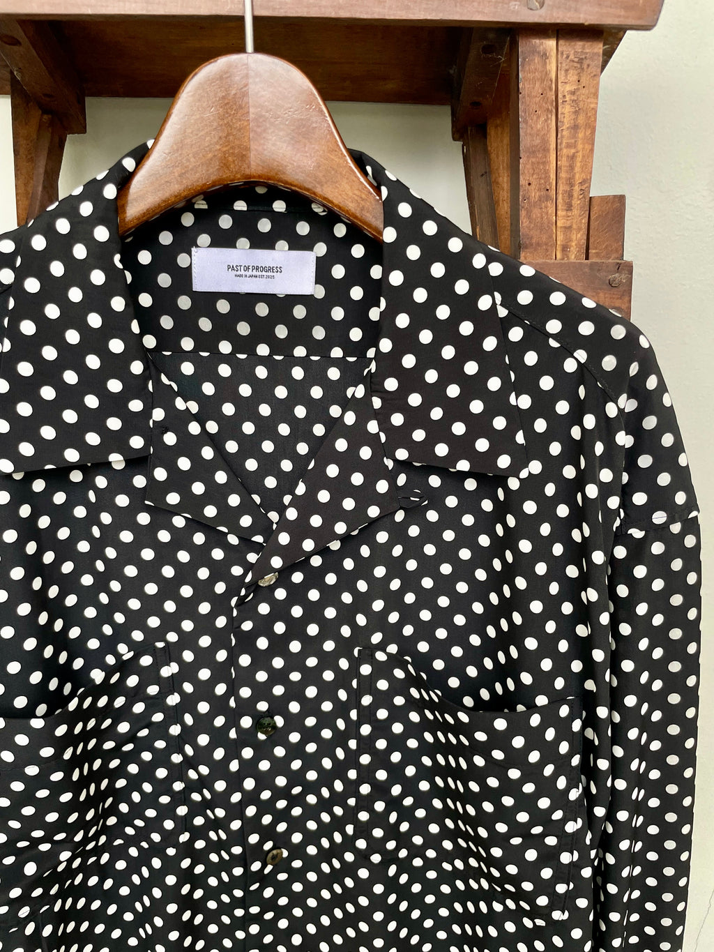 Mercury Mini Button【京都抜染】DOT 開襟 SHIRTS
