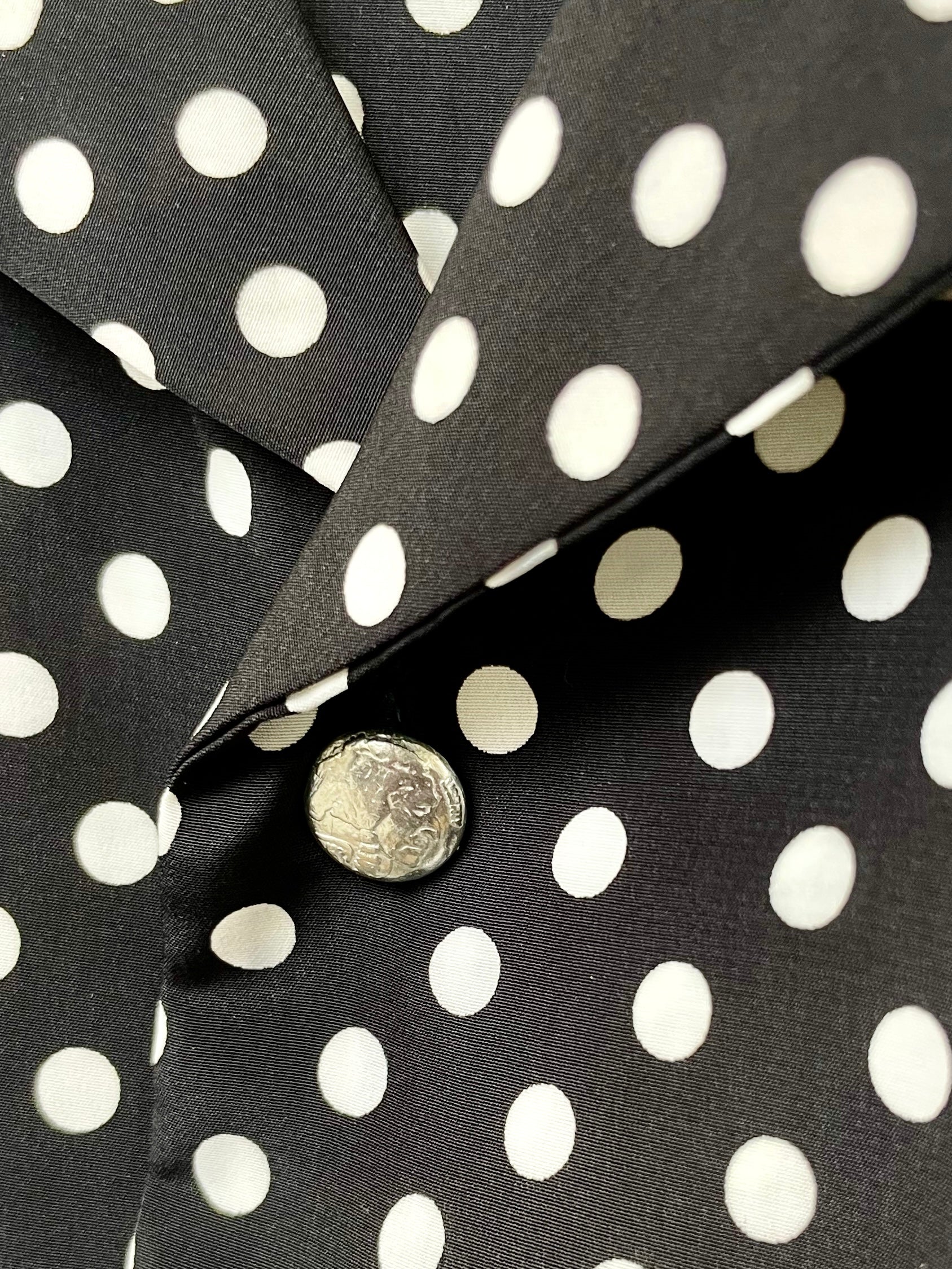 Mercury Mini Button【京都抜染】DOT 開襟 SHIRTS