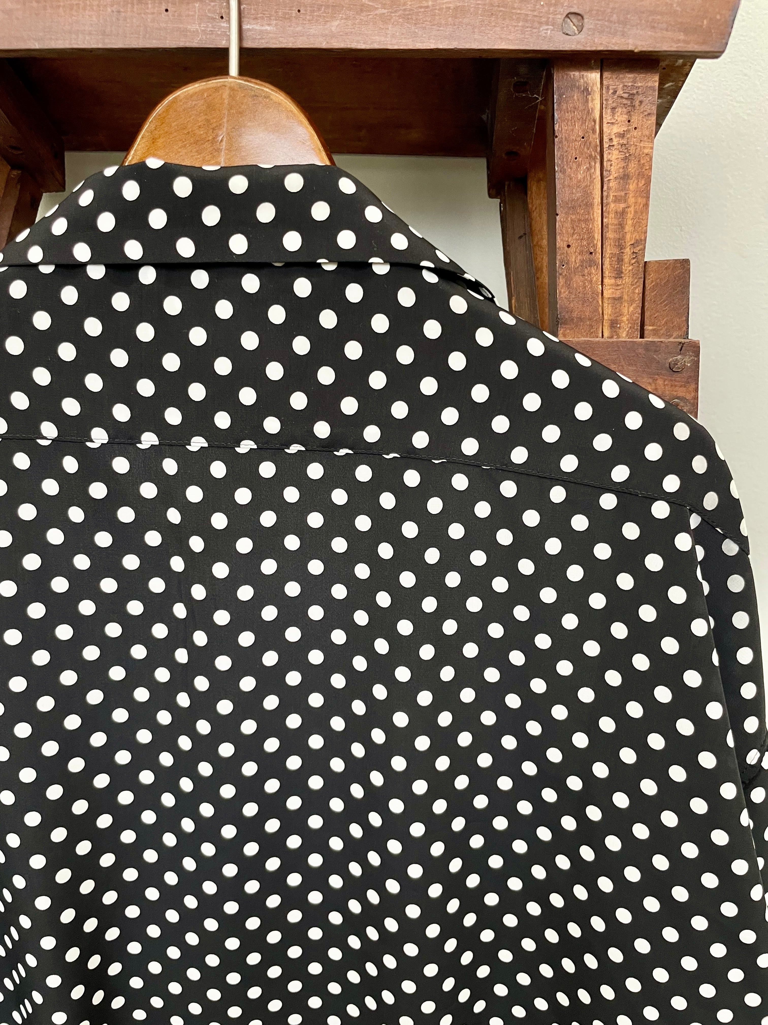 Mercury Mini Button【京都抜染】DOT 開襟 SHIRTS