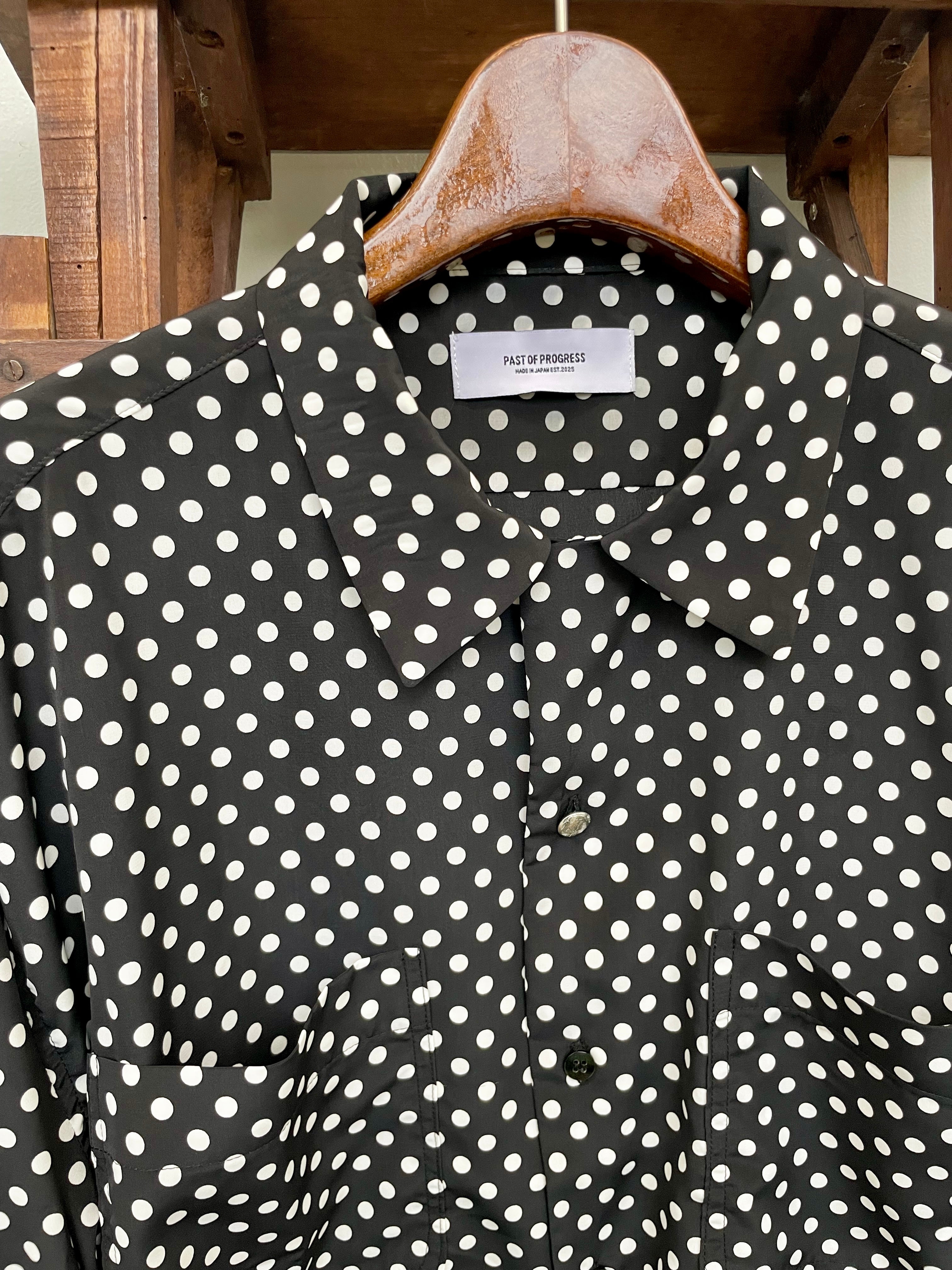 Mercury Mini Button【京都抜染】DOT 開襟 SHIRTS