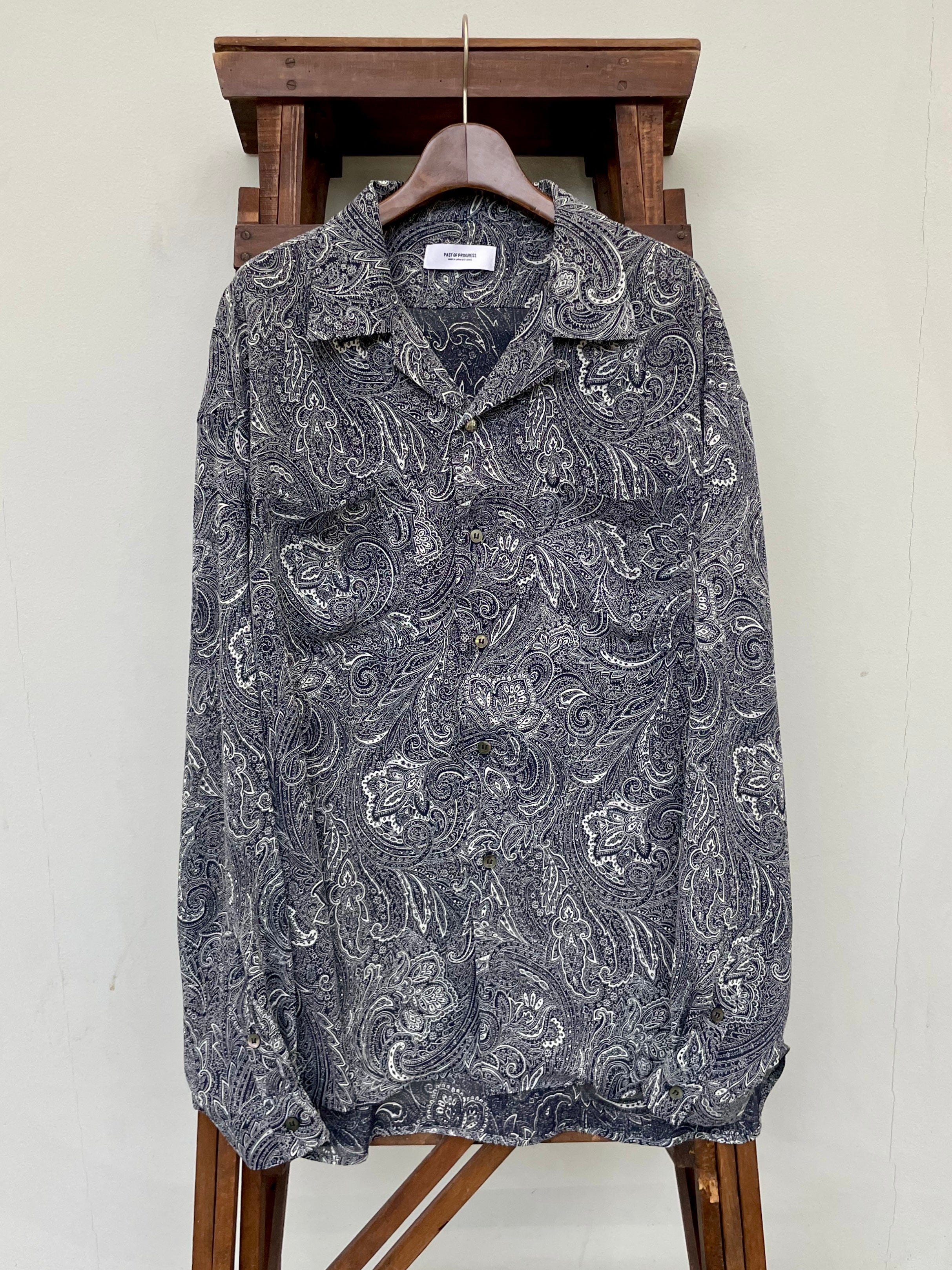 Mercury Mini Button【JAPAN MADE】PAISLEY 開襟 SHIRTS