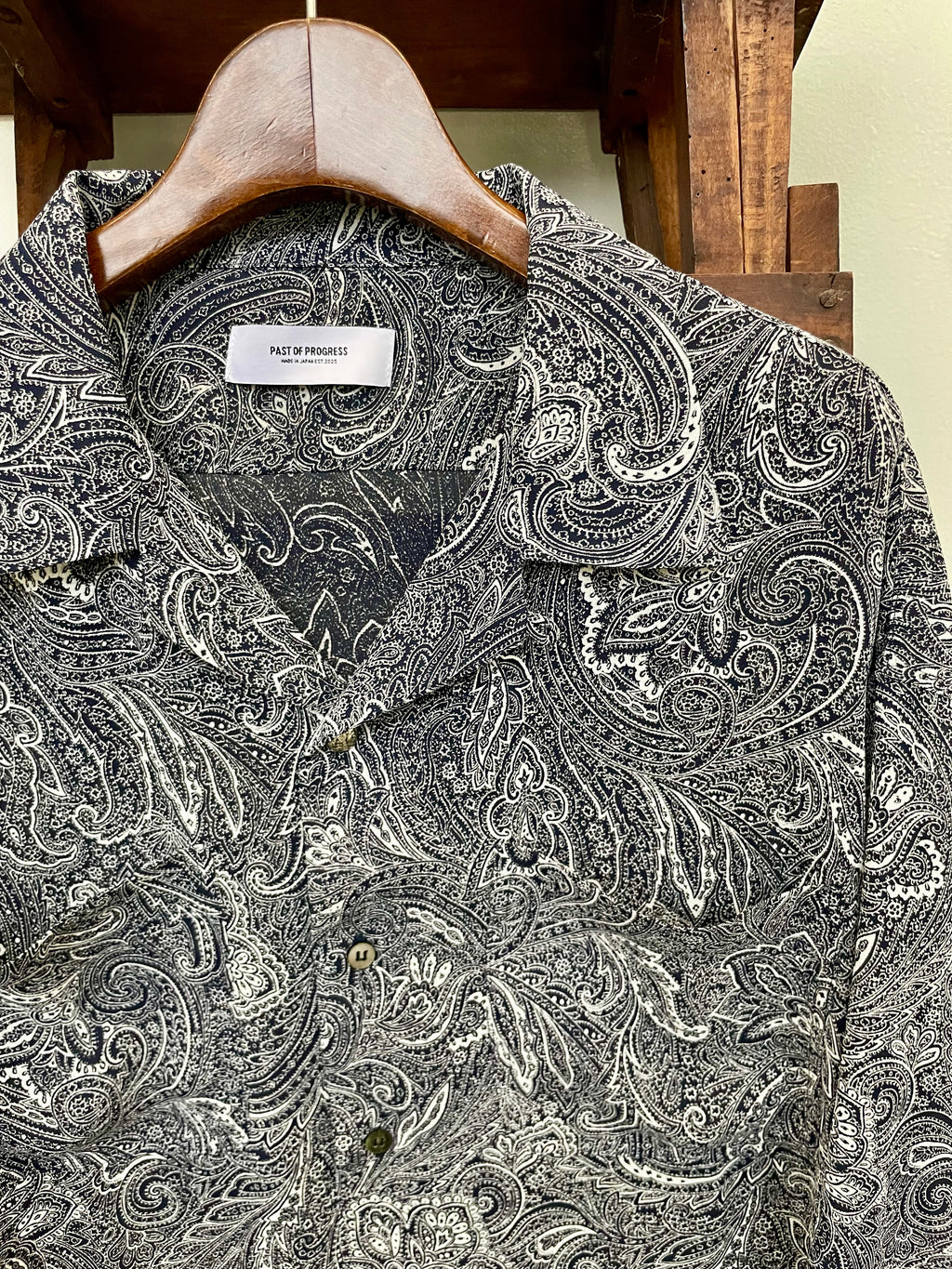 Mercury Mini Button【JAPAN MADE】PAISLEY 開襟 SHIRTS