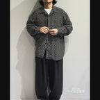 Mercury Mini Button【京都抜染】DOT 開襟 SHIRTS