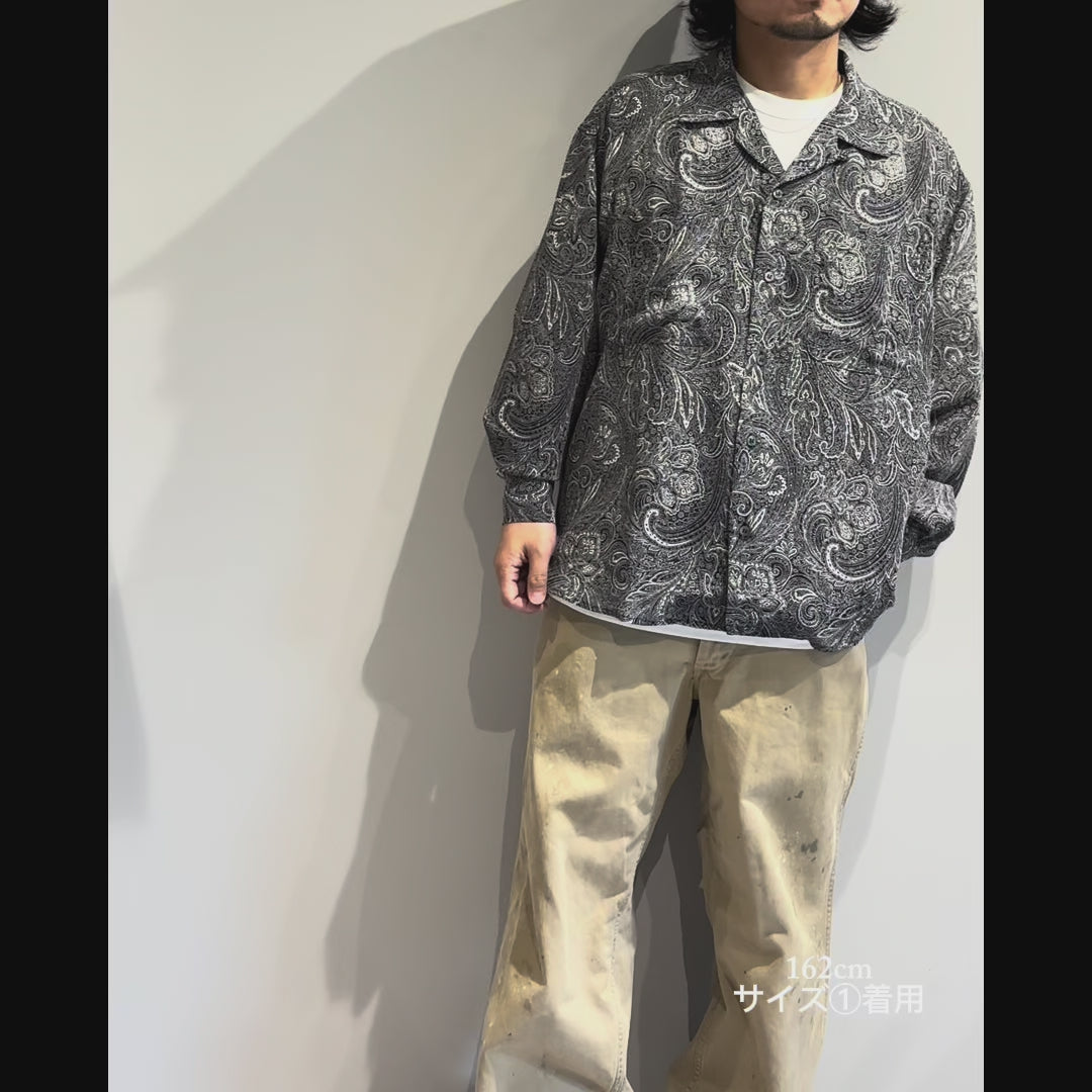 Mercury Mini Button【JAPAN MADE】PAISLEY 開襟 SHIRTS