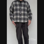 Mercury Button Ombre Shirt Jacket PAST-005