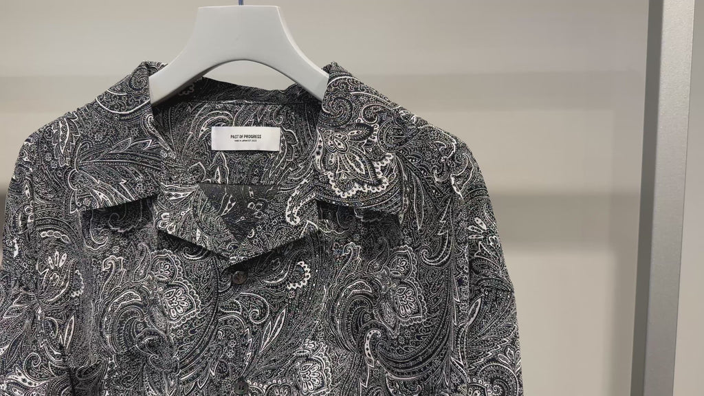 Mercury Mini Button【JAPAN MADE】PAISLEY 開襟 SHIRTS