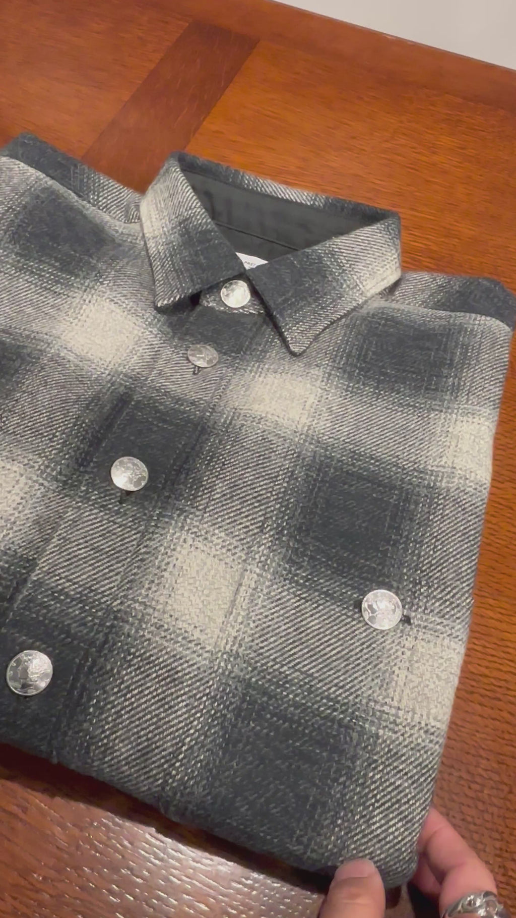 Mercury Button Ombre Shirt Jacket PAST-005