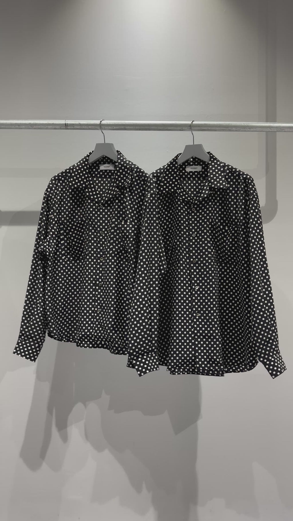 【京都抜染】DOT 開襟 SHIRTS