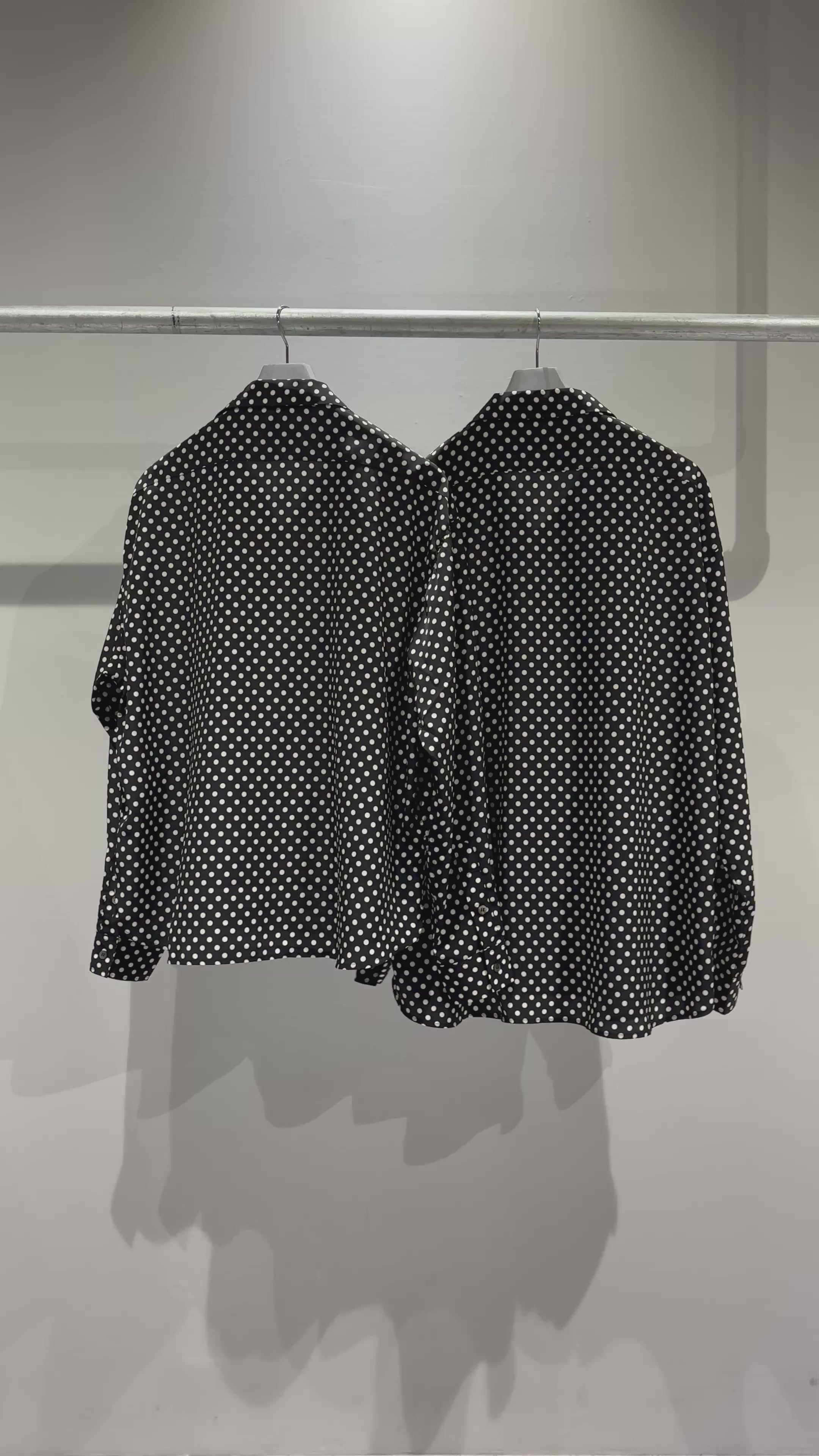 【京都抜染】DOT 開襟 SHIRTS