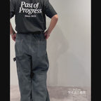 【VOO × PAST OF PROGRESS】LOOP D.P BALLOON DAMAGED / SUMI BLACK